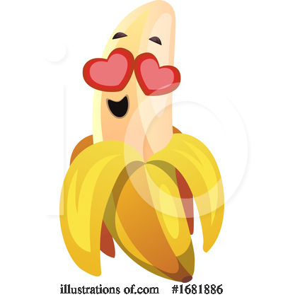 Banana Clipart #1681886 by Morphart Creations