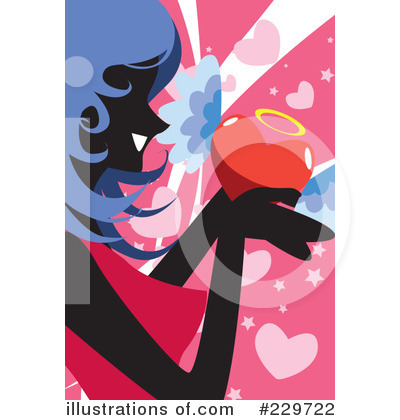 Royalty-Free (RF) Valentine Clipart Illustration by mayawizard101 - Stock Sample #229722