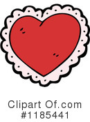 Valentine Heart Clipart #1185441 by lineartestpilot