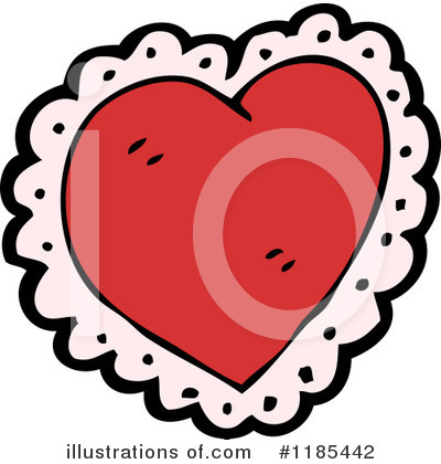 Royalty-Free (RF) Valentine Heart Clipart Illustration by lineartestpilot - Stock Sample #1185442