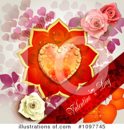 Royalty-Free (RF) Valentines Day Clipart Illustration by merlinul - Stock Sample #1097745