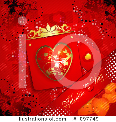 Royalty-Free (RF) Valentines Day Clipart Illustration by merlinul - Stock Sample #1097749