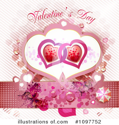 Royalty-Free (RF) Valentines Day Clipart Illustration by merlinul - Stock Sample #1097752