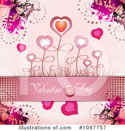 Royalty-Free (RF) Valentines Day Clipart Illustration by merlinul - Stock Sample #1097757
