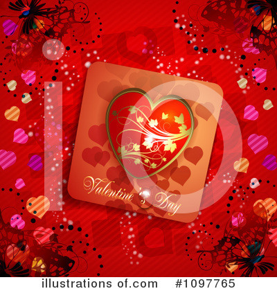 Royalty-Free (RF) Valentines Day Clipart Illustration by merlinul - Stock Sample #1097765