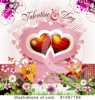 Royalty-Free (RF) Valentines Day Clipart Illustration by merlinul - Stock Sample #1097766