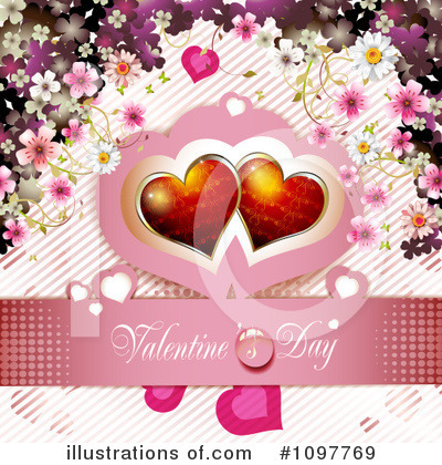 Royalty-Free (RF) Valentines Day Clipart Illustration by merlinul - Stock Sample #1097769