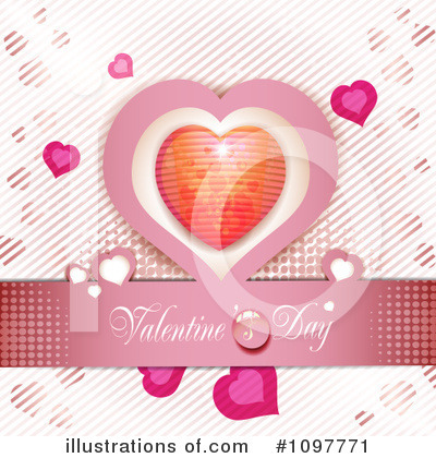 Royalty-Free (RF) Valentines Day Clipart Illustration by merlinul - Stock Sample #1097771