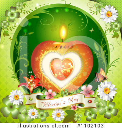 Royalty-Free (RF) Valentines Day Clipart Illustration by merlinul - Stock Sample #1102103