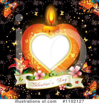 Royalty-Free (RF) Valentines Day Clipart Illustration by merlinul - Stock Sample #1102127