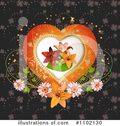 Royalty-Free (RF) Valentines Day Clipart Illustration by merlinul - Stock Sample #1102130