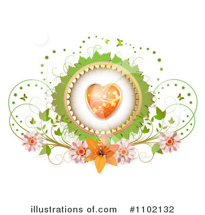Royalty-Free (RF) Valentines Day Clipart Illustration by merlinul - Stock Sample #1102132