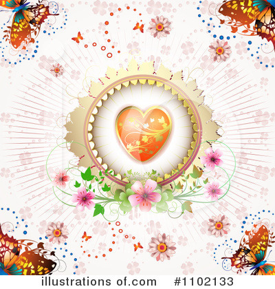 Royalty-Free (RF) Valentines Day Clipart Illustration by merlinul - Stock Sample #1102133