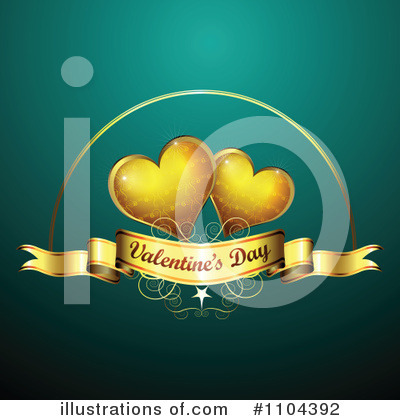 Royalty-Free (RF) Valentines Day Clipart Illustration by merlinul - Stock Sample #1104392