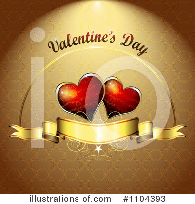 Royalty-Free (RF) Valentines Day Clipart Illustration by merlinul - Stock Sample #1104393