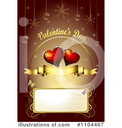 Royalty-Free (RF) Valentines Day Clipart Illustration by merlinul - Stock Sample #1104407