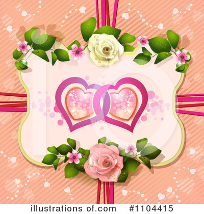 Royalty-Free (RF) Valentines Day Clipart Illustration by merlinul - Stock Sample #1104415