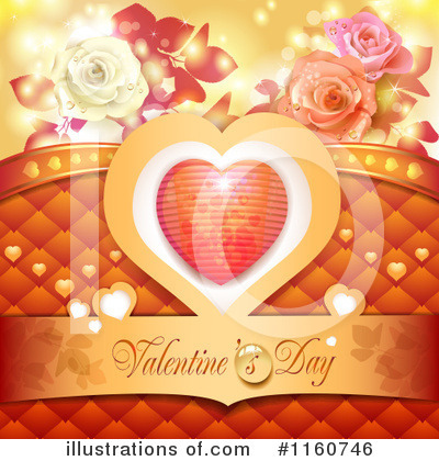 Royalty-Free (RF) Valentines Day Clipart Illustration by merlinul - Stock Sample #1160746