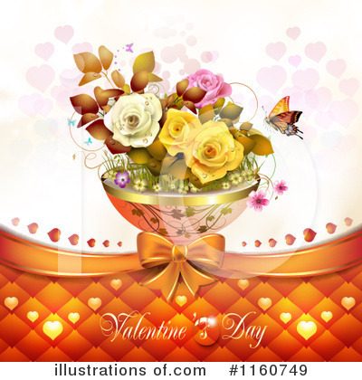 Royalty-Free (RF) Valentines Day Clipart Illustration by merlinul - Stock Sample #1160749