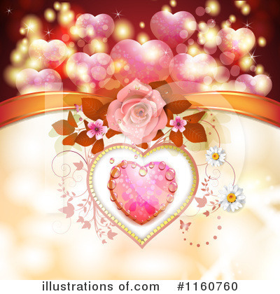 Royalty-Free (RF) Valentines Day Clipart Illustration by merlinul - Stock Sample #1160760