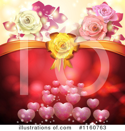 Royalty-Free (RF) Valentines Day Clipart Illustration by merlinul - Stock Sample #1160763