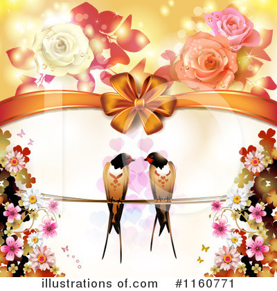 Love Birds Clipart #1160771 by merlinul