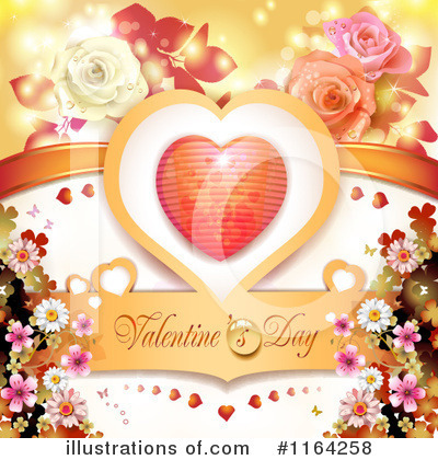 Royalty-Free (RF) Valentines Day Clipart Illustration by merlinul - Stock Sample #1164258