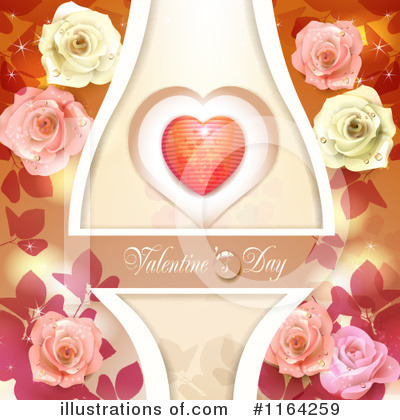 Royalty-Free (RF) Valentines Day Clipart Illustration by merlinul - Stock Sample #1164259