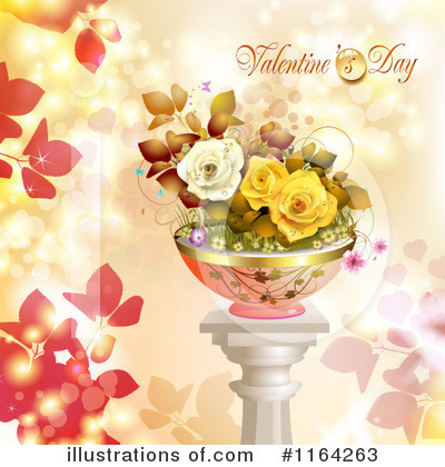 Royalty-Free (RF) Valentines Day Clipart Illustration by merlinul - Stock Sample #1164263