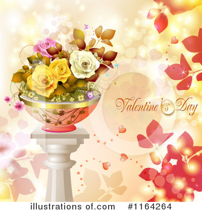 Royalty-Free (RF) Valentines Day Clipart Illustration by merlinul - Stock Sample #1164264