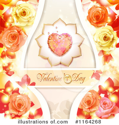 Royalty-Free (RF) Valentines Day Clipart Illustration by merlinul - Stock Sample #1164268