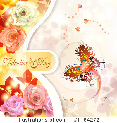 Royalty-Free (RF) Valentines Day Clipart Illustration by merlinul - Stock Sample #1164272