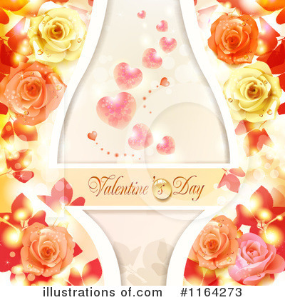 Royalty-Free (RF) Valentines Day Clipart Illustration by merlinul - Stock Sample #1164273
