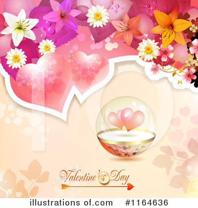 Royalty-Free (RF) Valentines Day Clipart Illustration by merlinul - Stock Sample #1164636