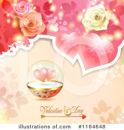 Royalty-Free (RF) Valentines Day Clipart Illustration by merlinul - Stock Sample #1164648