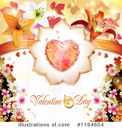 Royalty-Free (RF) Valentines Day Clipart Illustration by merlinul - Stock Sample #1164654