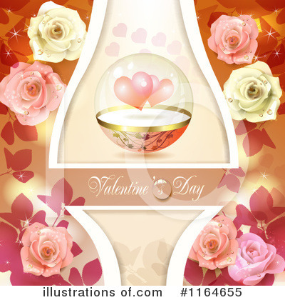 Royalty-Free (RF) Valentines Day Clipart Illustration by merlinul - Stock Sample #1164655