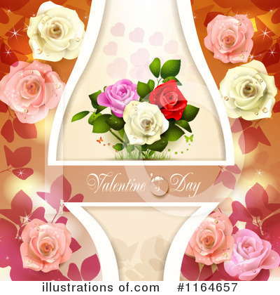 Royalty-Free (RF) Valentines Day Clipart Illustration by merlinul - Stock Sample #1164657