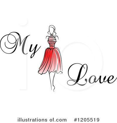 Royalty-Free (RF) Valentines Day Clipart Illustration by Vector Tradition SM - Stock Sample #1205519