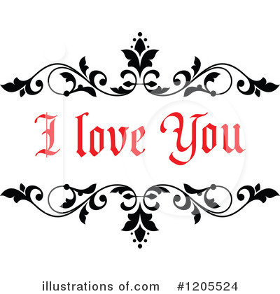 Royalty-Free (RF) Valentines Day Clipart Illustration by Vector Tradition SM - Stock Sample #1205524