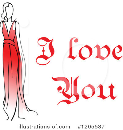 Royalty-Free (RF) Valentines Day Clipart Illustration by Vector Tradition SM - Stock Sample #1205537