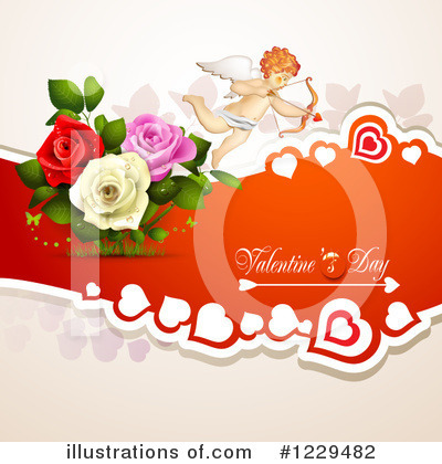 Royalty-Free (RF) Valentines Day Clipart Illustration by merlinul - Stock Sample #1229482