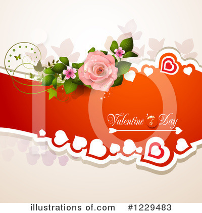 Royalty-Free (RF) Valentines Day Clipart Illustration by merlinul - Stock Sample #1229483