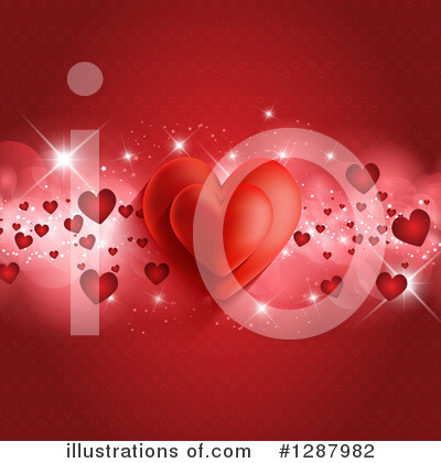 Royalty-Free (RF) Valentines Day Clipart Illustration by KJ Pargeter - Stock Sample #1287982