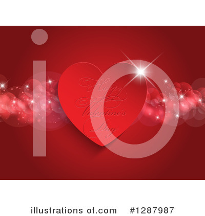 Royalty-Free (RF) Valentines Day Clipart Illustration by KJ Pargeter - Stock Sample #1287987
