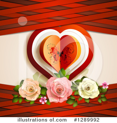 Royalty-Free (RF) Valentines Day Clipart Illustration by merlinul - Stock Sample #1289992