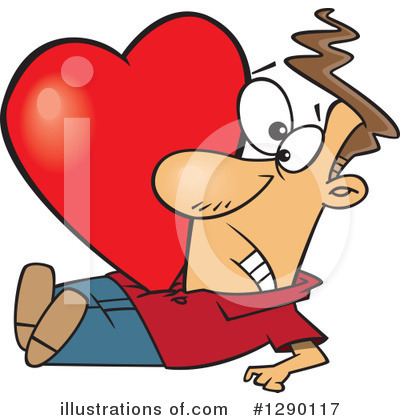 Royalty-Free (RF) Valentines Day Clipart Illustration by toonaday - Stock Sample #1290117