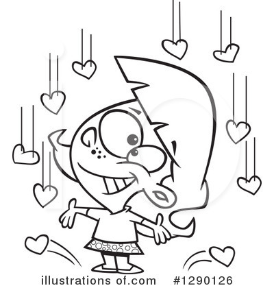 Royalty-Free (RF) Valentines Day Clipart Illustration by toonaday - Stock Sample #1290126