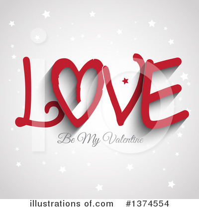 Royalty-Free (RF) Valentines Day Clipart Illustration by KJ Pargeter - Stock Sample #1374554