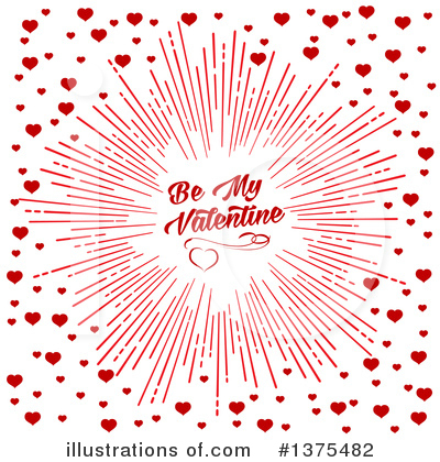 Be My Valentine Clipart #1375482 by Vector Tradition SM